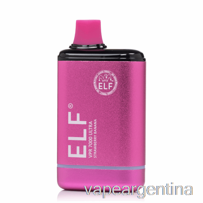 Elf Vpr 7000 Ultra Desechable Fresa Plátano Vape Argentina